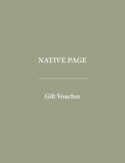 Native Page Gift Voucher